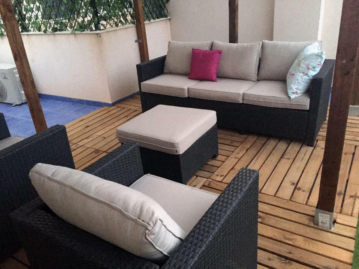 Apartamentos Deluxe Roquetas De Mar Con Golf Y Piscina Climatizada, Parking Privado Vicar Exterior photo